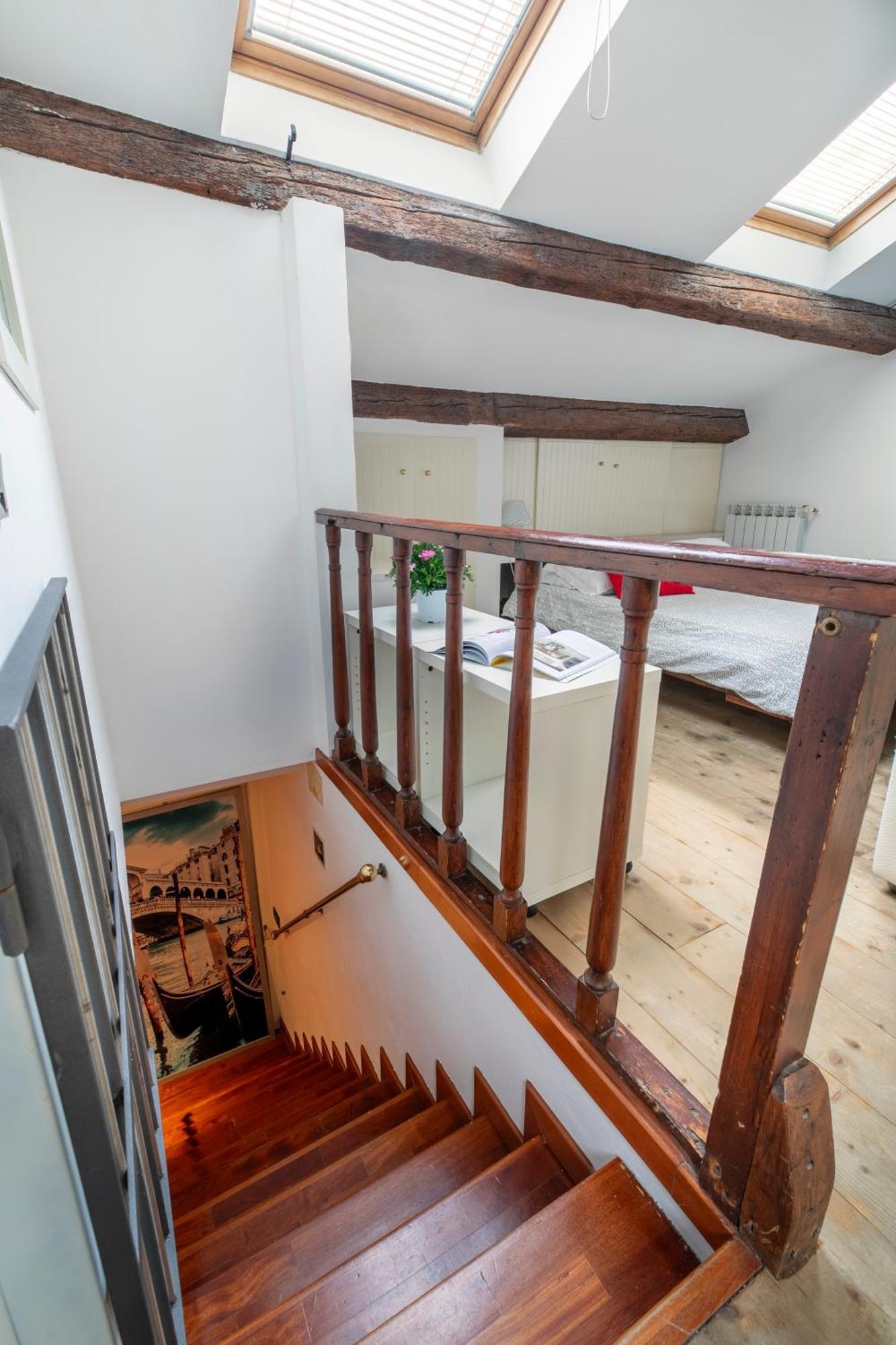 Nice Lovely Attic For 4 Person With Wifi - A/C Venedig Exterior foto