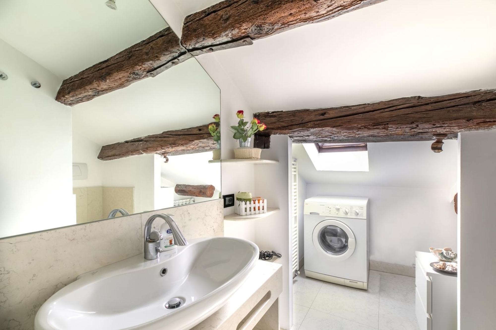 Nice Lovely Attic For 4 Person With Wifi - A/C Venedig Exterior foto