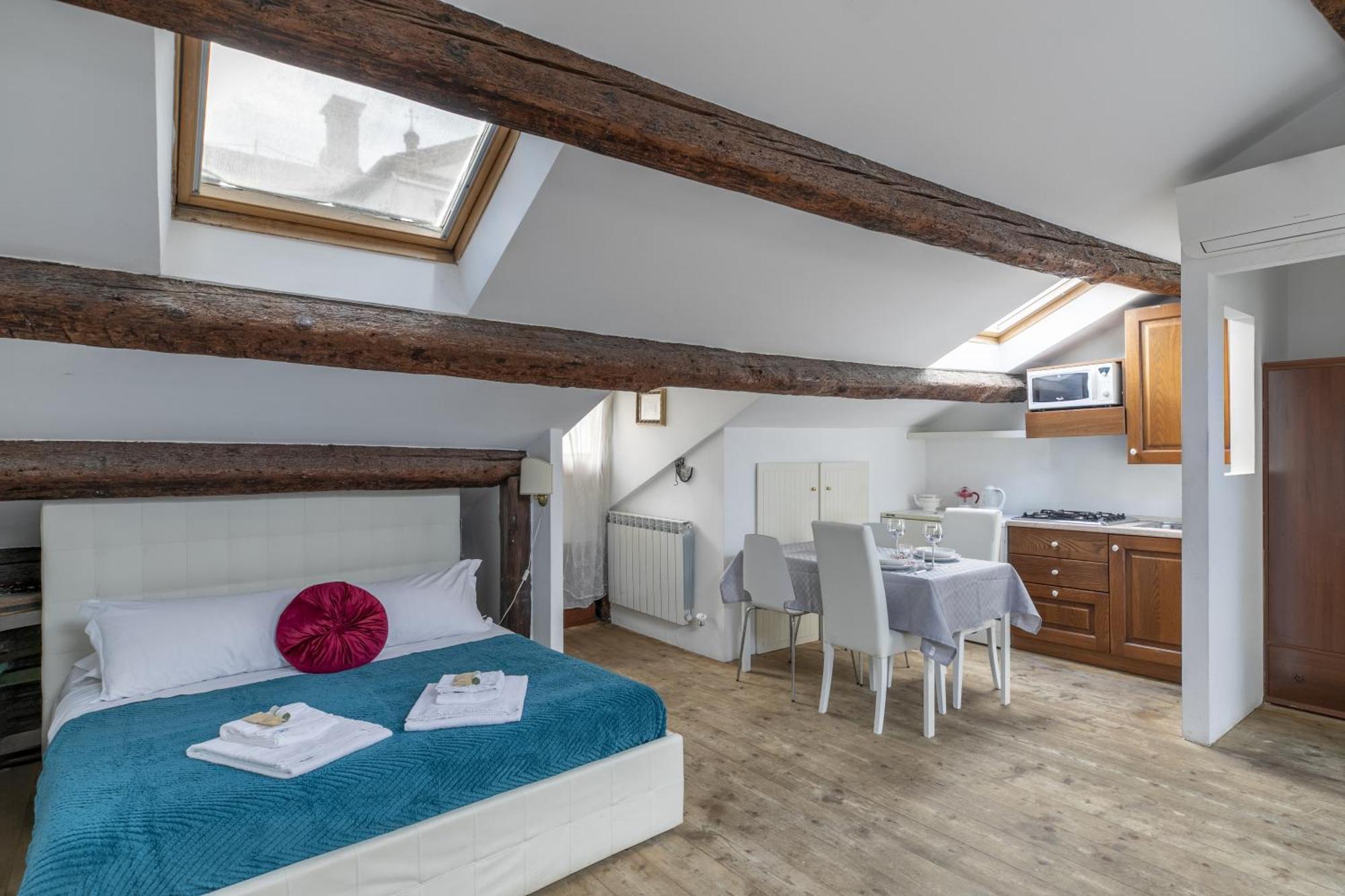 Nice Lovely Attic For 4 Person With Wifi - A/C Venedig Exterior foto