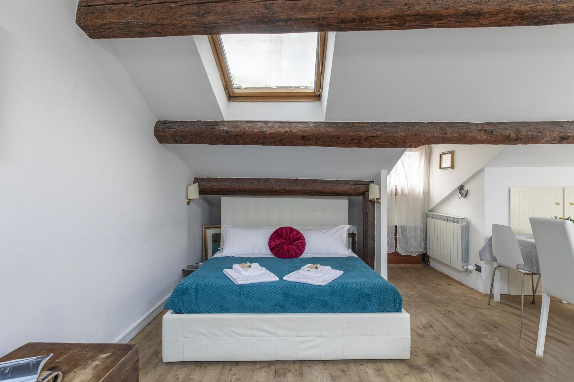 Nice Lovely Attic For 4 Person With Wifi - A/C Venedig Exterior foto