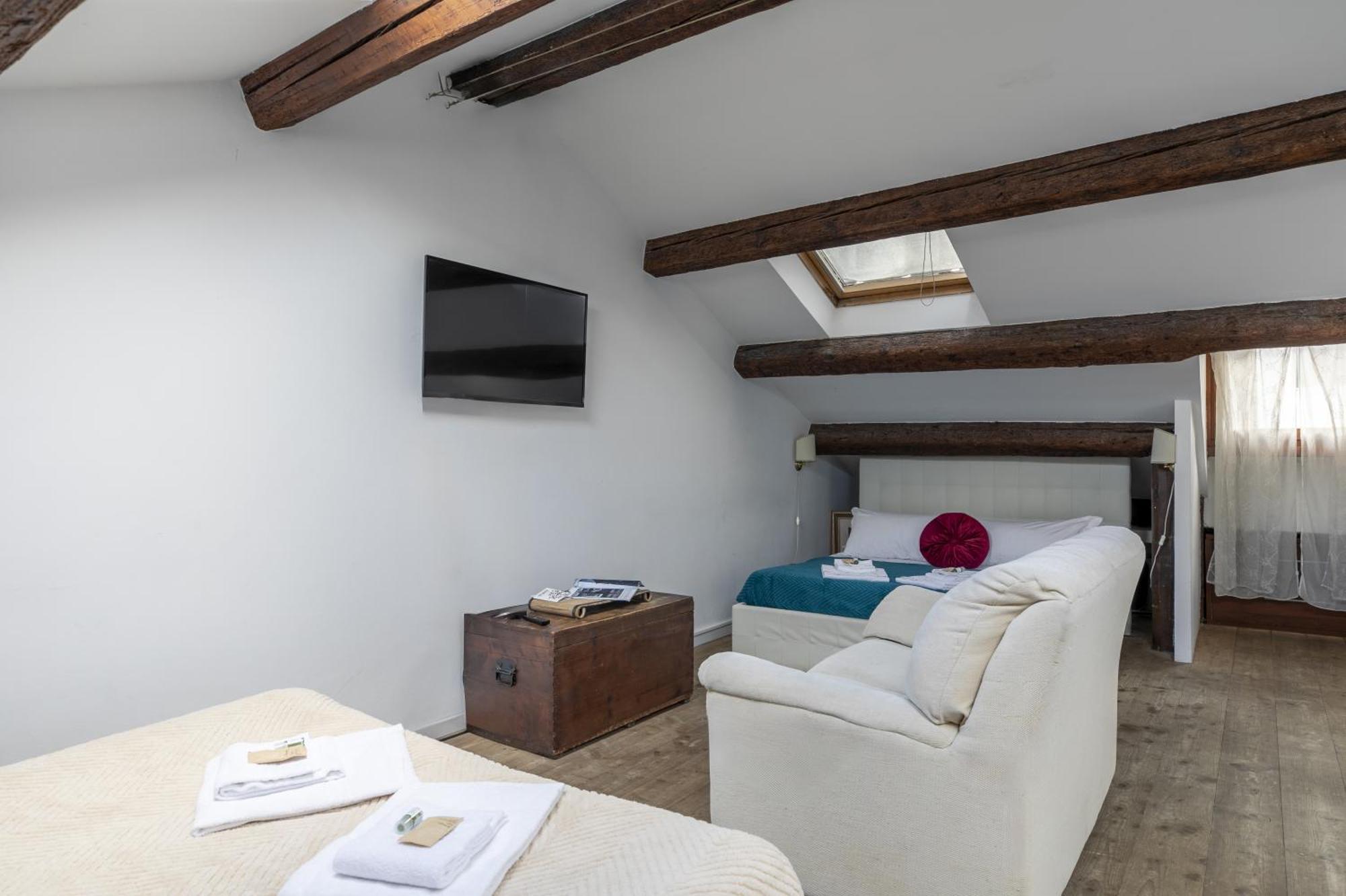 Nice Lovely Attic For 4 Person With Wifi - A/C Venedig Exterior foto
