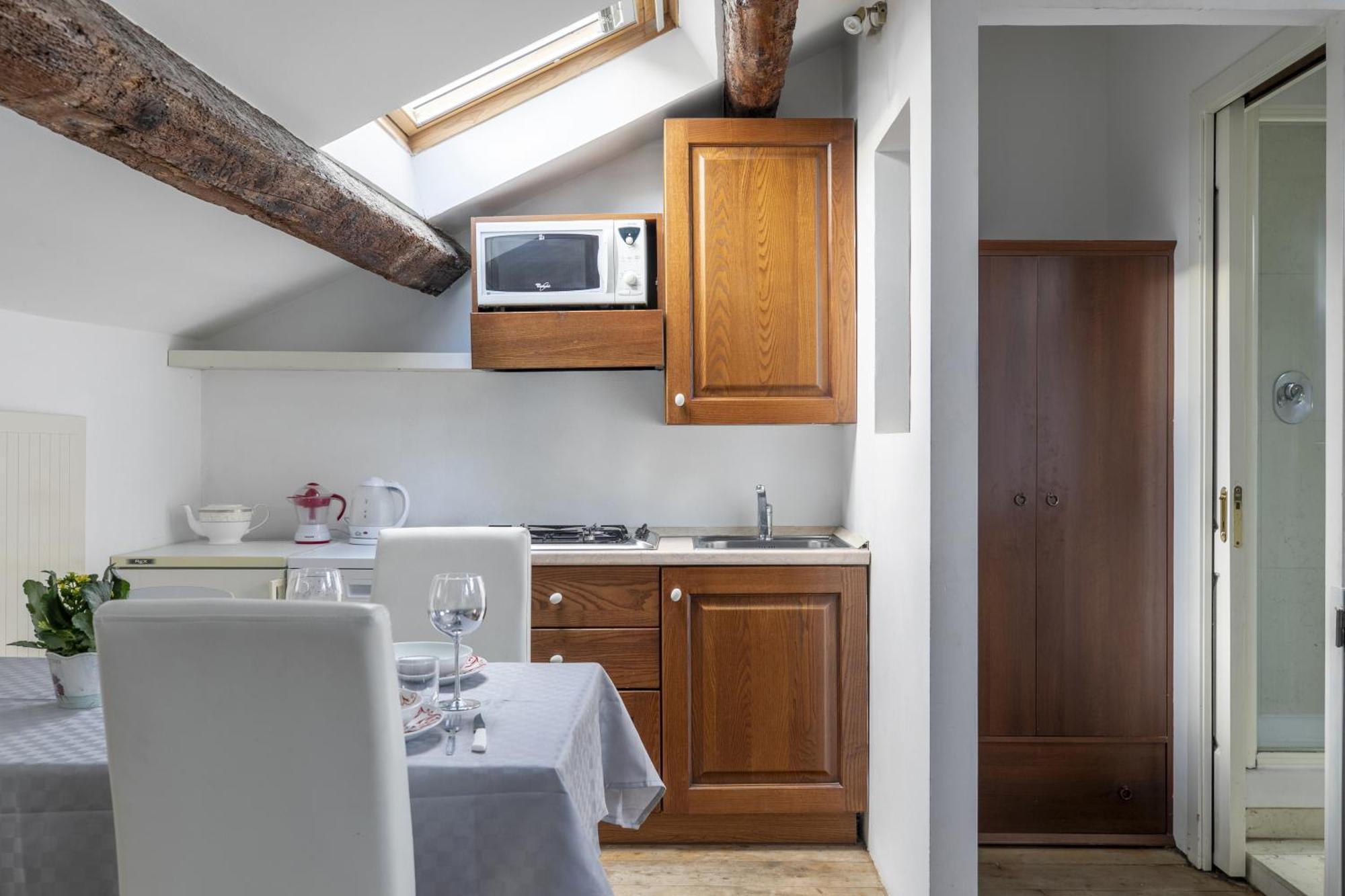 Nice Lovely Attic For 4 Person With Wifi - A/C Venedig Exterior foto
